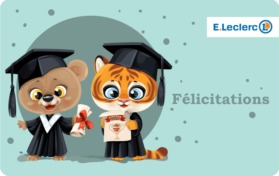 Carte cadeau visuel Diplôme ! 