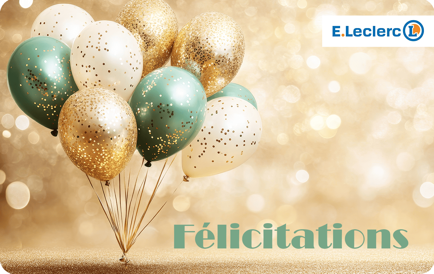 Offrir carte cadeau félicitations visuel dématérialisé